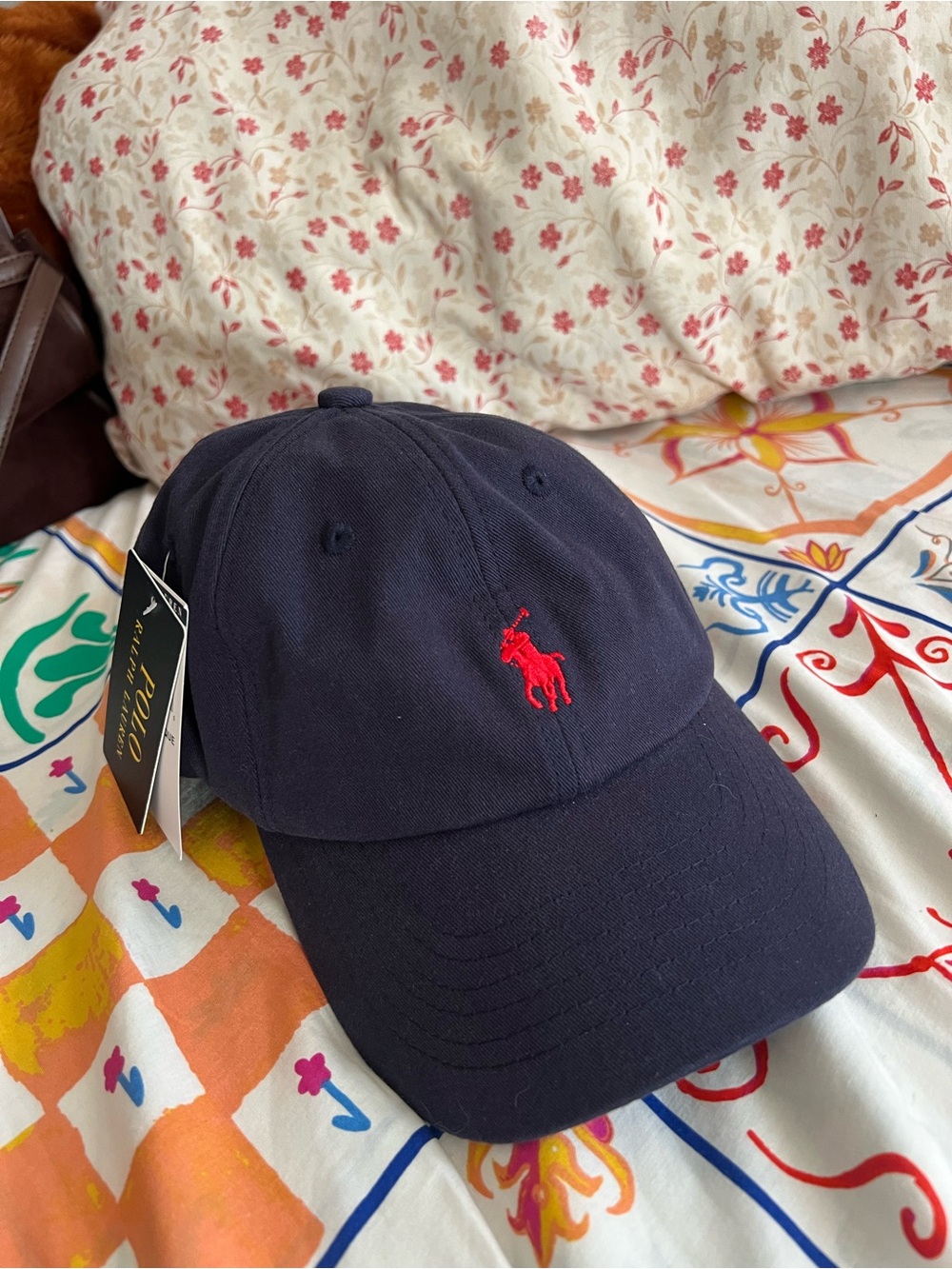 Brand New Navy Blue Polo Ralph Lauren Baseball Hat